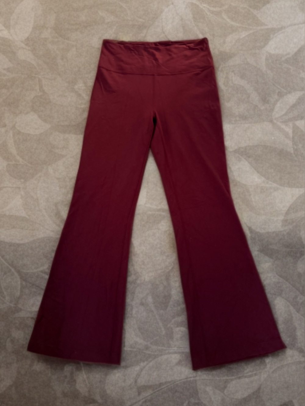 Lululemon Groove Nulu Super High-Rise Flared Pant Regular Red Merlot